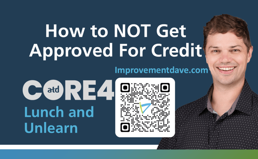 How to NOT get&nbsp;Credit