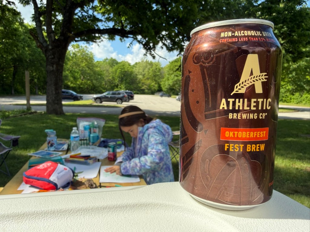 alt="Picture of Athletic beer at Babler State Park"

