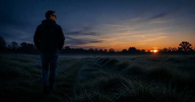 Walking Out Before the&nbsp;Sunrise